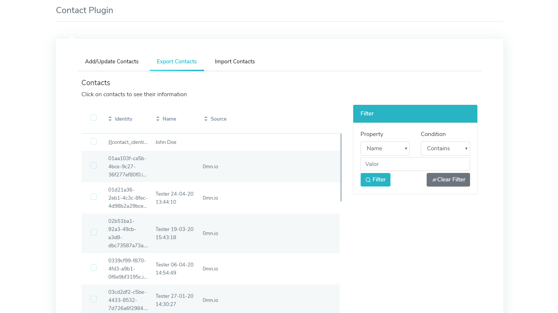 Miniatura de Contact Plugin 2